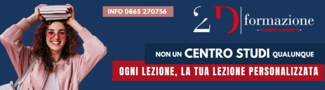 Banner Centro studi 2d Isernia 636 per 177 pixel